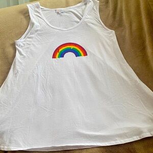 🌈 Lularoe Perfect tank size large 🌈🌈🌈